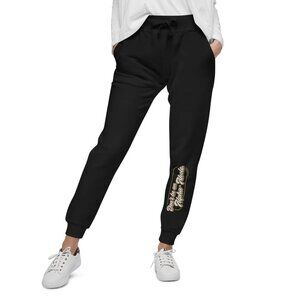 Alpha A-Hole (Tan) Unisex Fleece Joggers